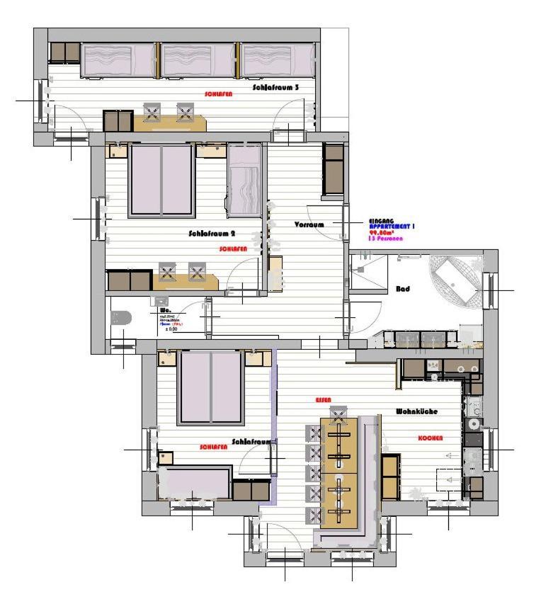 סנט יוהן אים פונגאו Chalet & Apartment Berger מראה חיצוני תמונה
